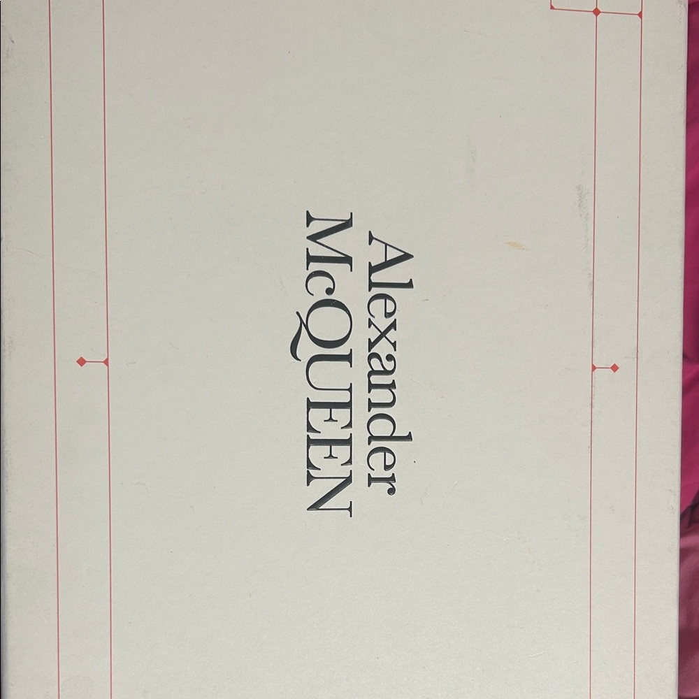 Alexander McQueen Cream Coffee Table Book